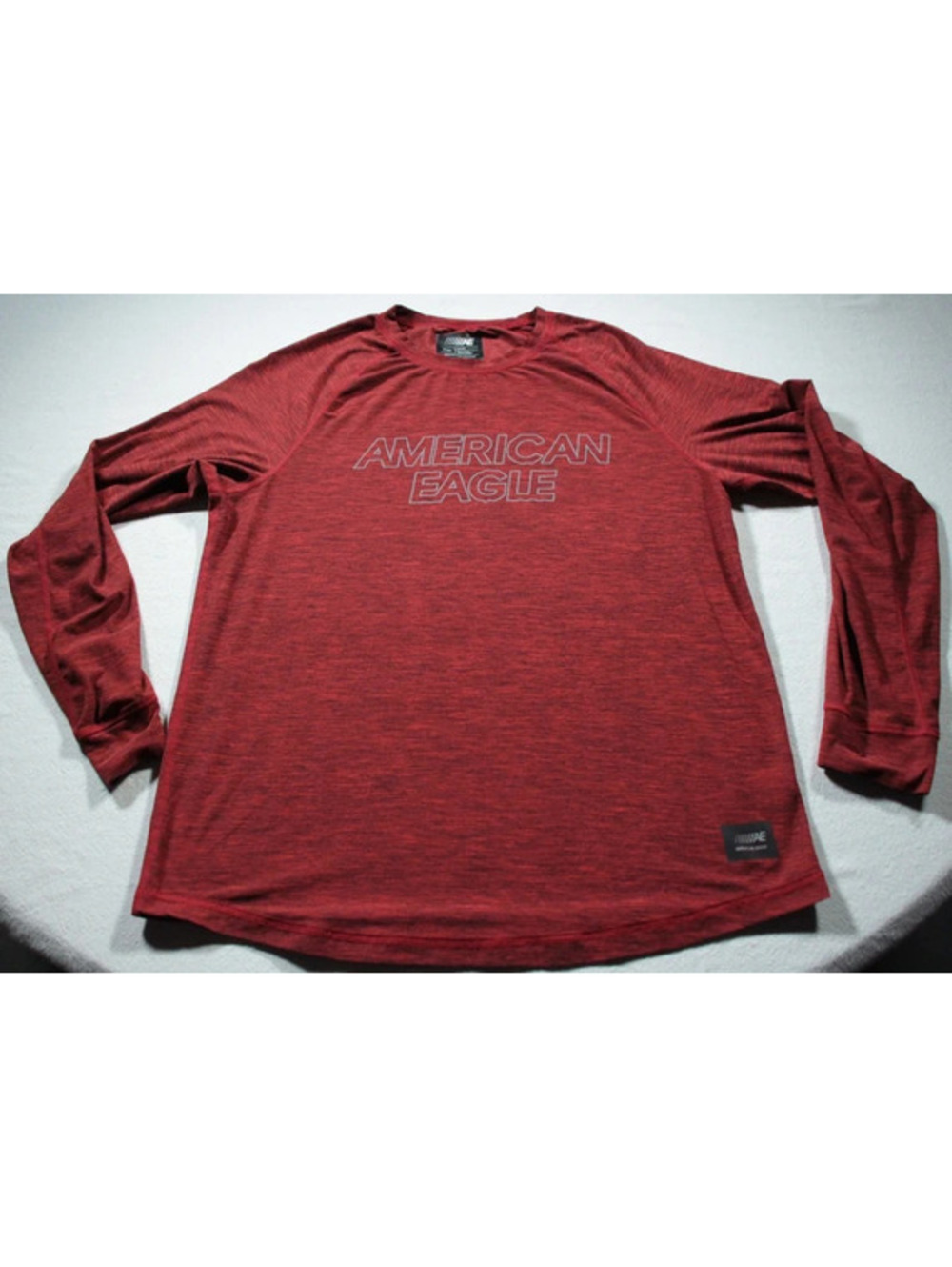 American Eagle Outfitters Flex Long Sleeve T-Shirt Red M
